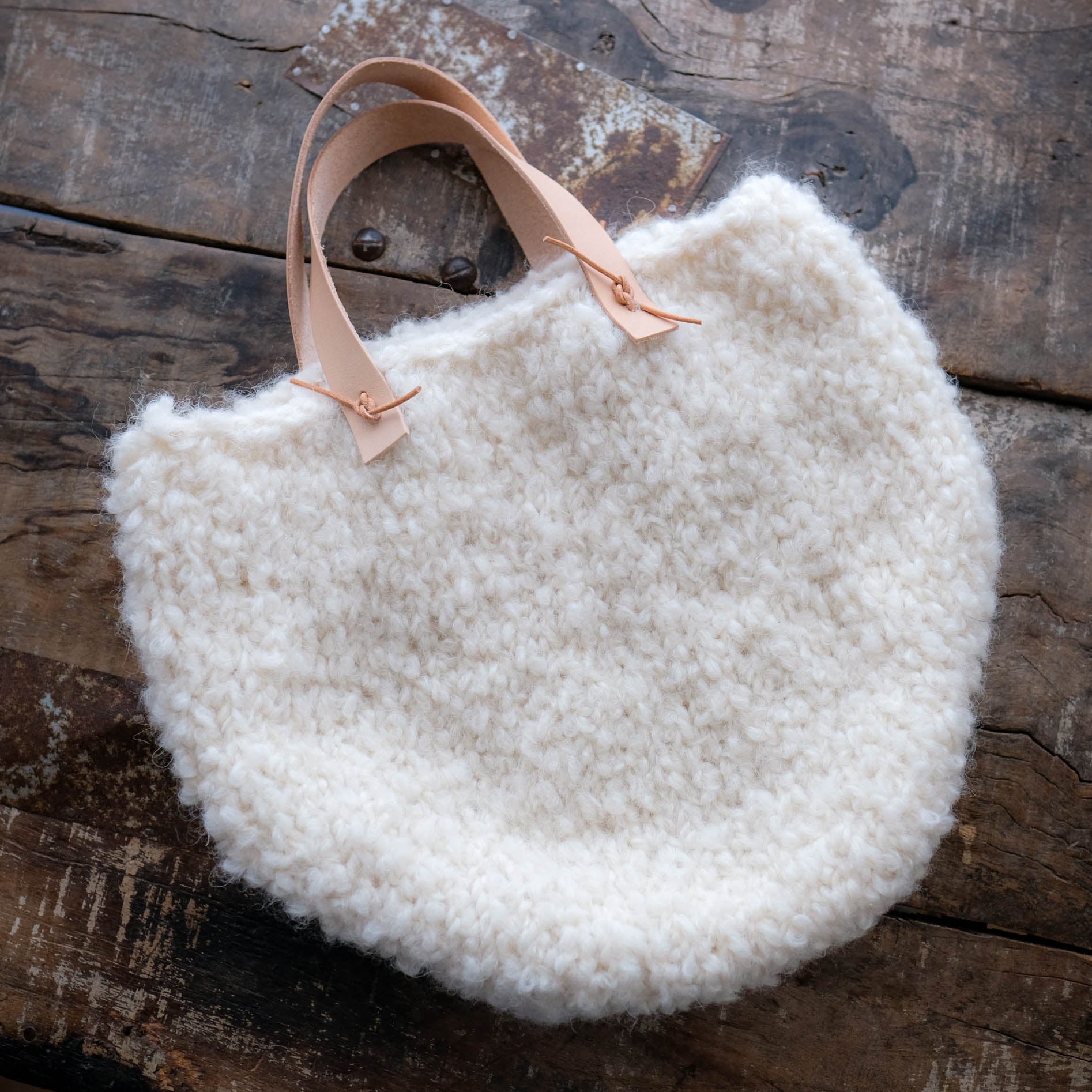 brown yeti bag AVFKW x Cocoknits