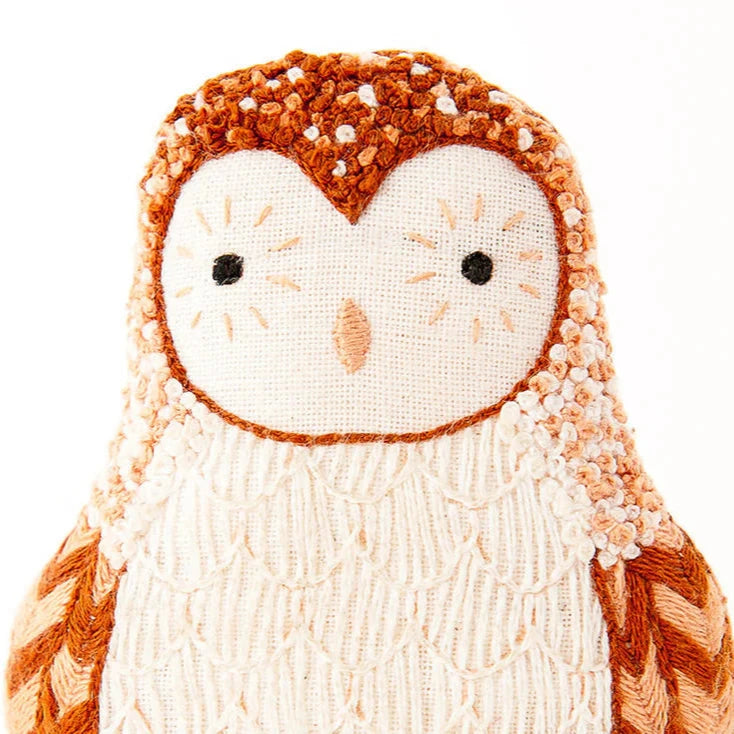 Animal Embroidered Doll Kits