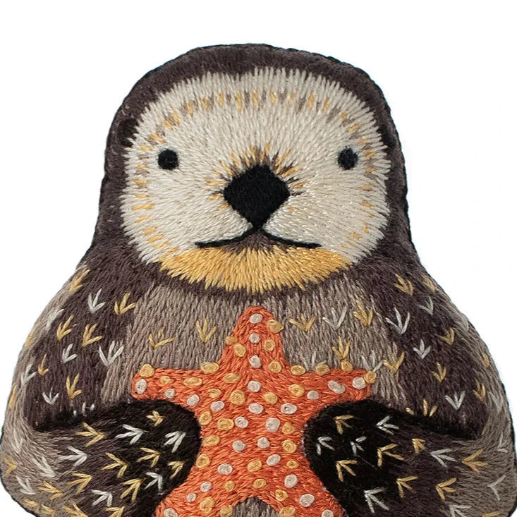 Animal Embroidered Doll Kits