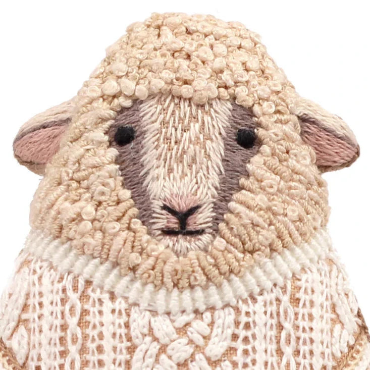 Animal Embroidered Doll Kits