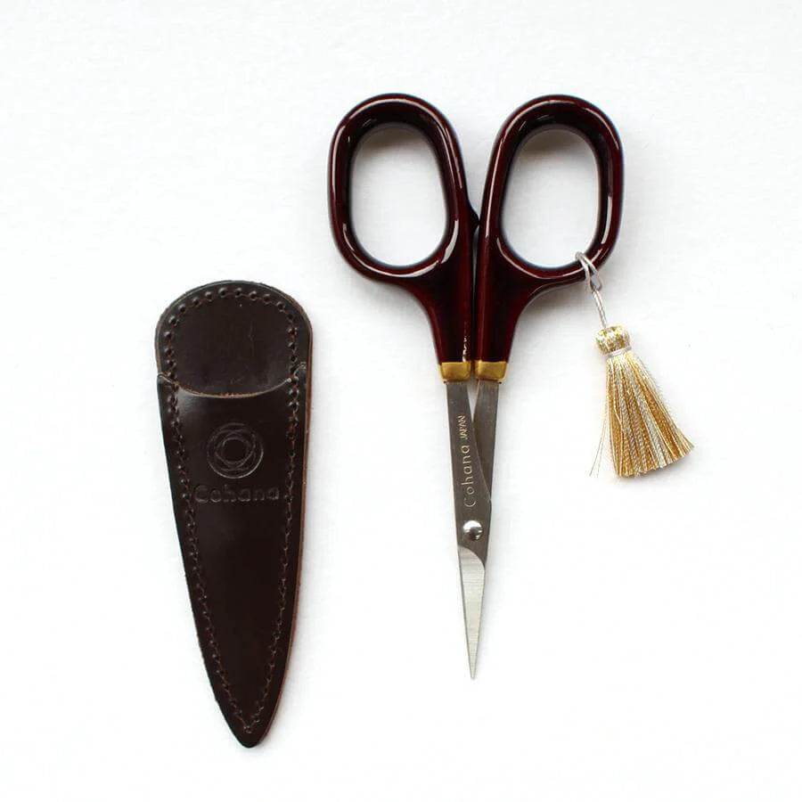 Small Scissors with Lacquered Handles