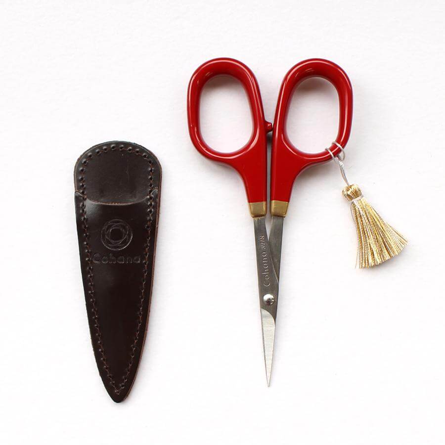Small Scissors with Lacquered Handles