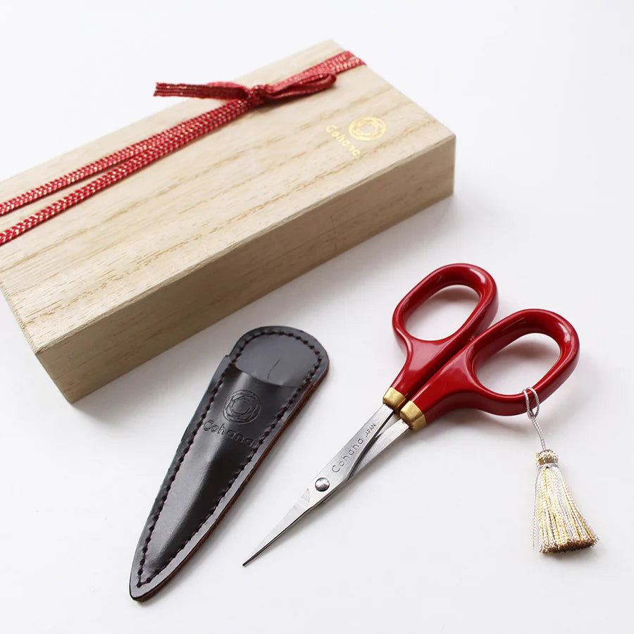 Small Scissors with Lacquered Handles