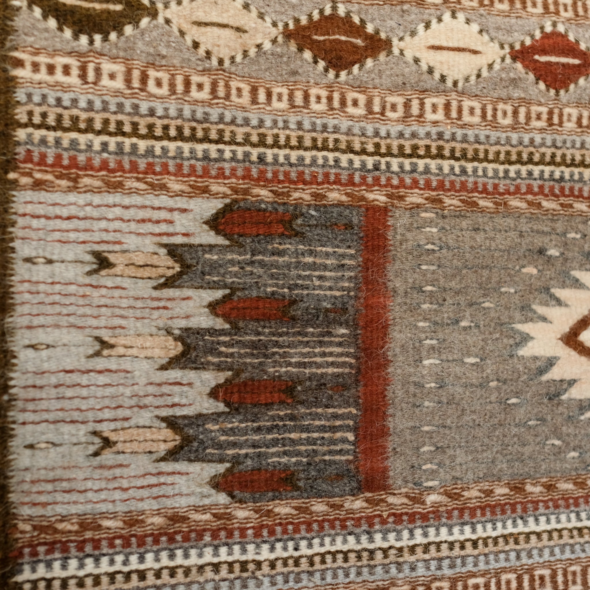 Naturally-dyed Rugs (2.5' x 5') by La Cúpula Rug Gallery + Demetrio Bautista Lazo