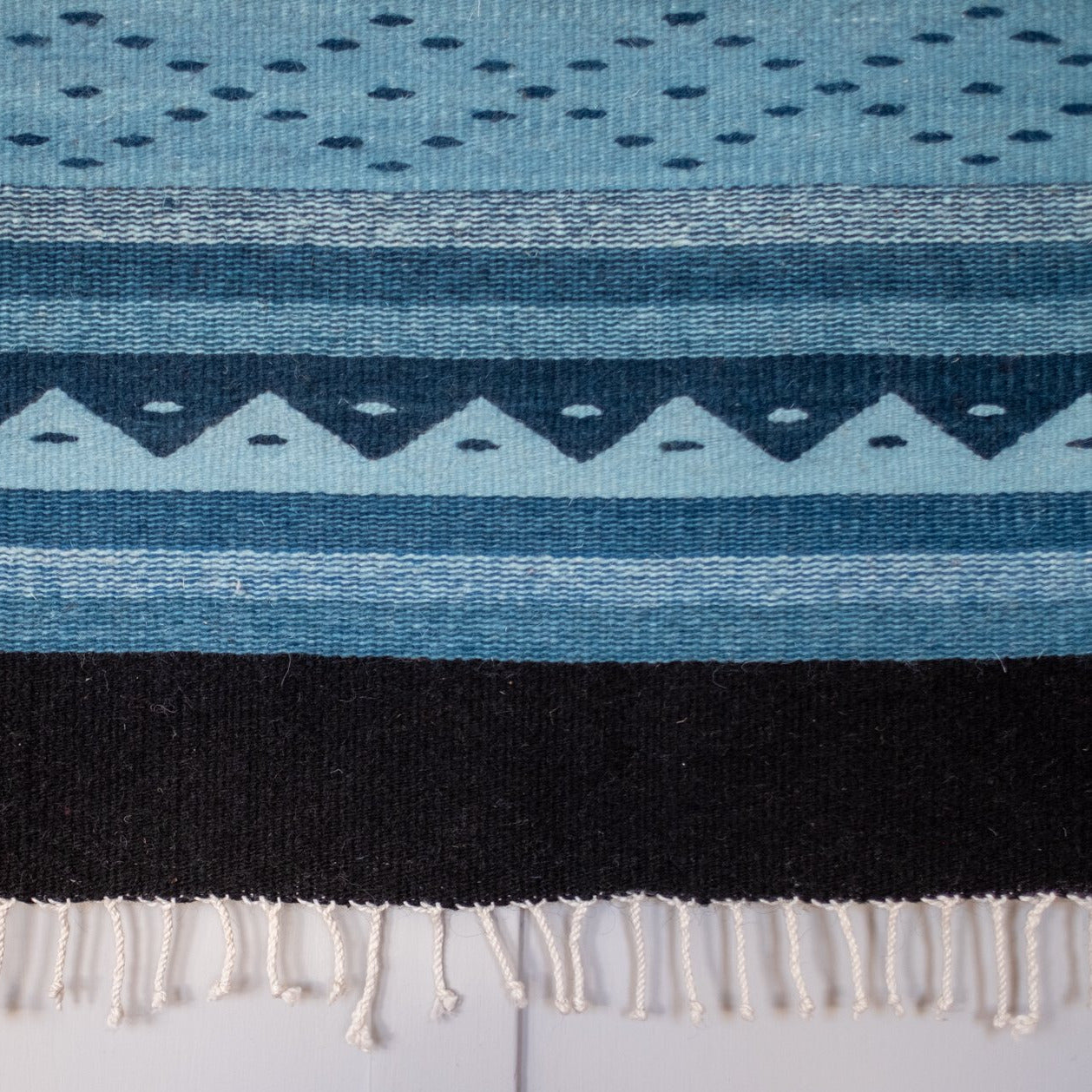 Naturally-dyed Rugs (2.5' x 5') by La Cúpula Rug Gallery + Demetrio Bautista Lazo