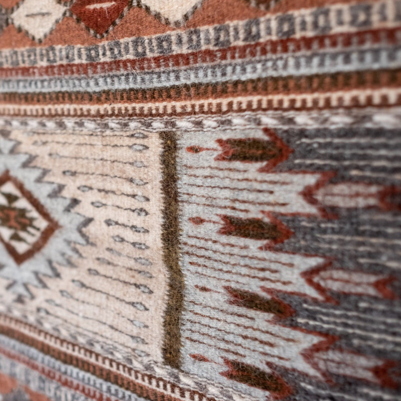 Naturally-dyed Rugs (2.5' x 5') by La Cúpula Rug Gallery + Demetrio Bautista Lazo