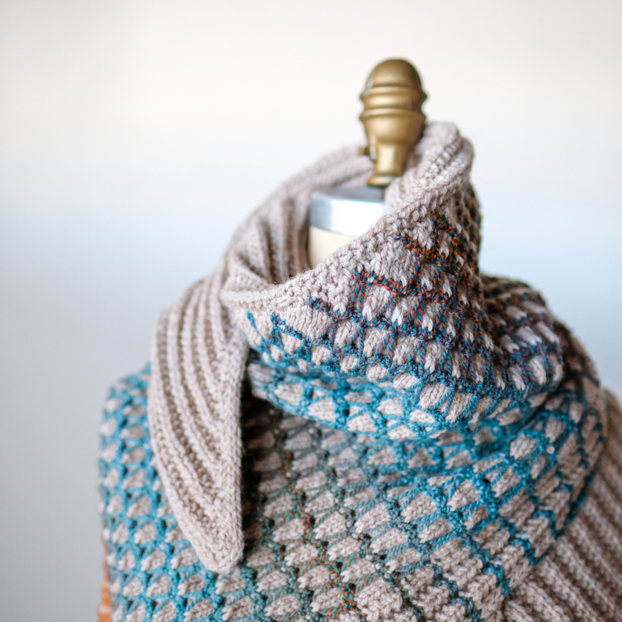 AVFKW x Spincycle Yarn x Stephen West - Slippy V Triangle Shawl Bundle