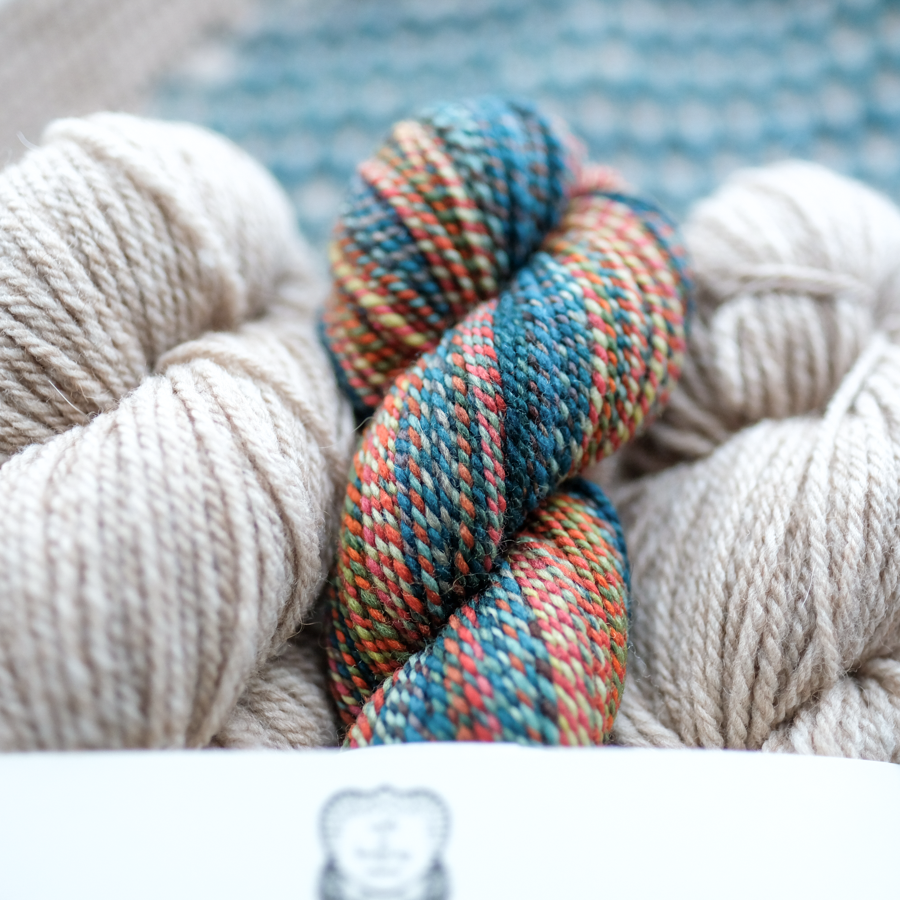 AVFKW x Spincycle Yarn x Stephen West - Slippy V Triangle Shawl Bundle