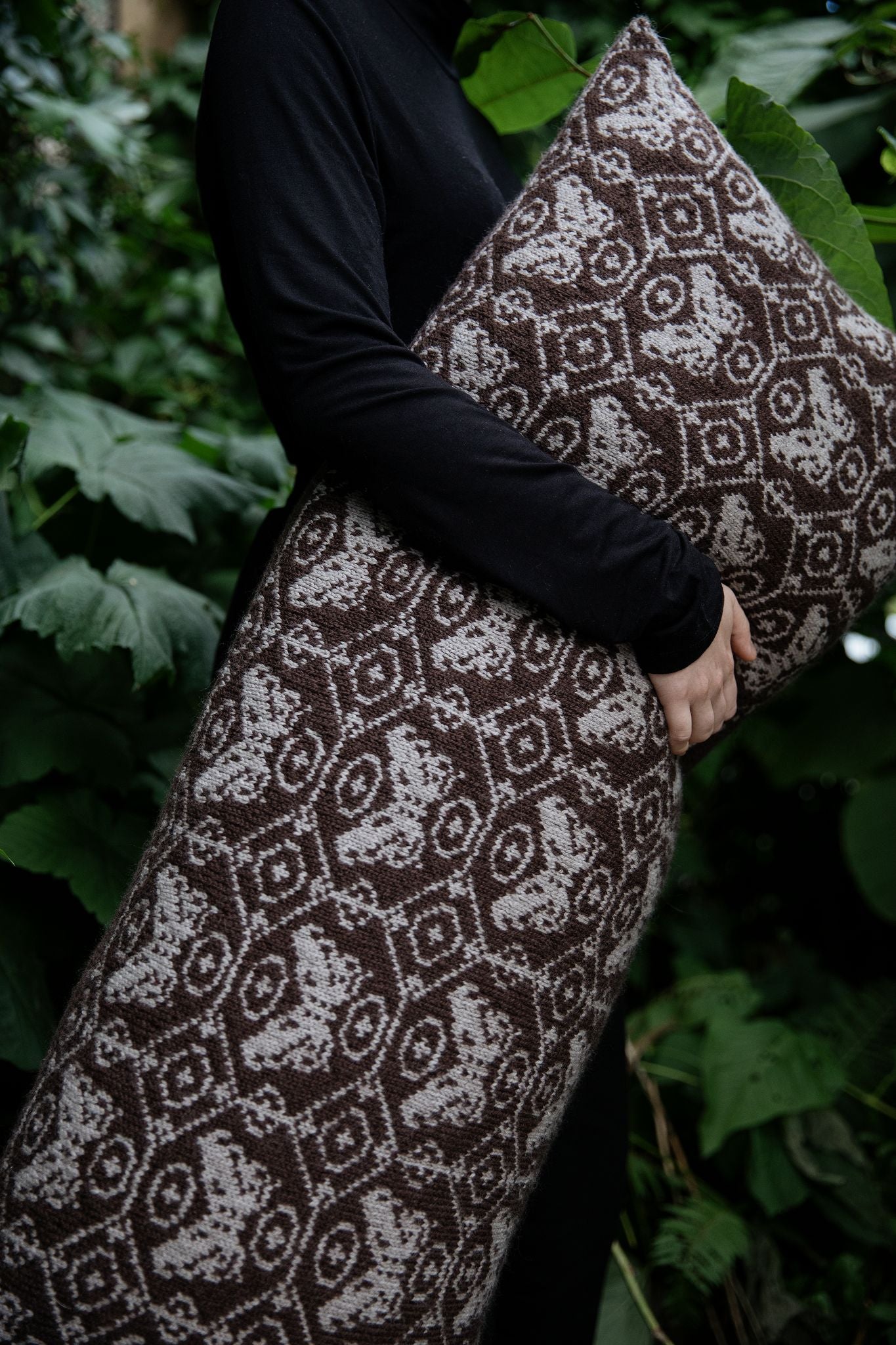 The Knitted Fabric: Colorwork Projects for You and Your Home by Dee Hardwicke