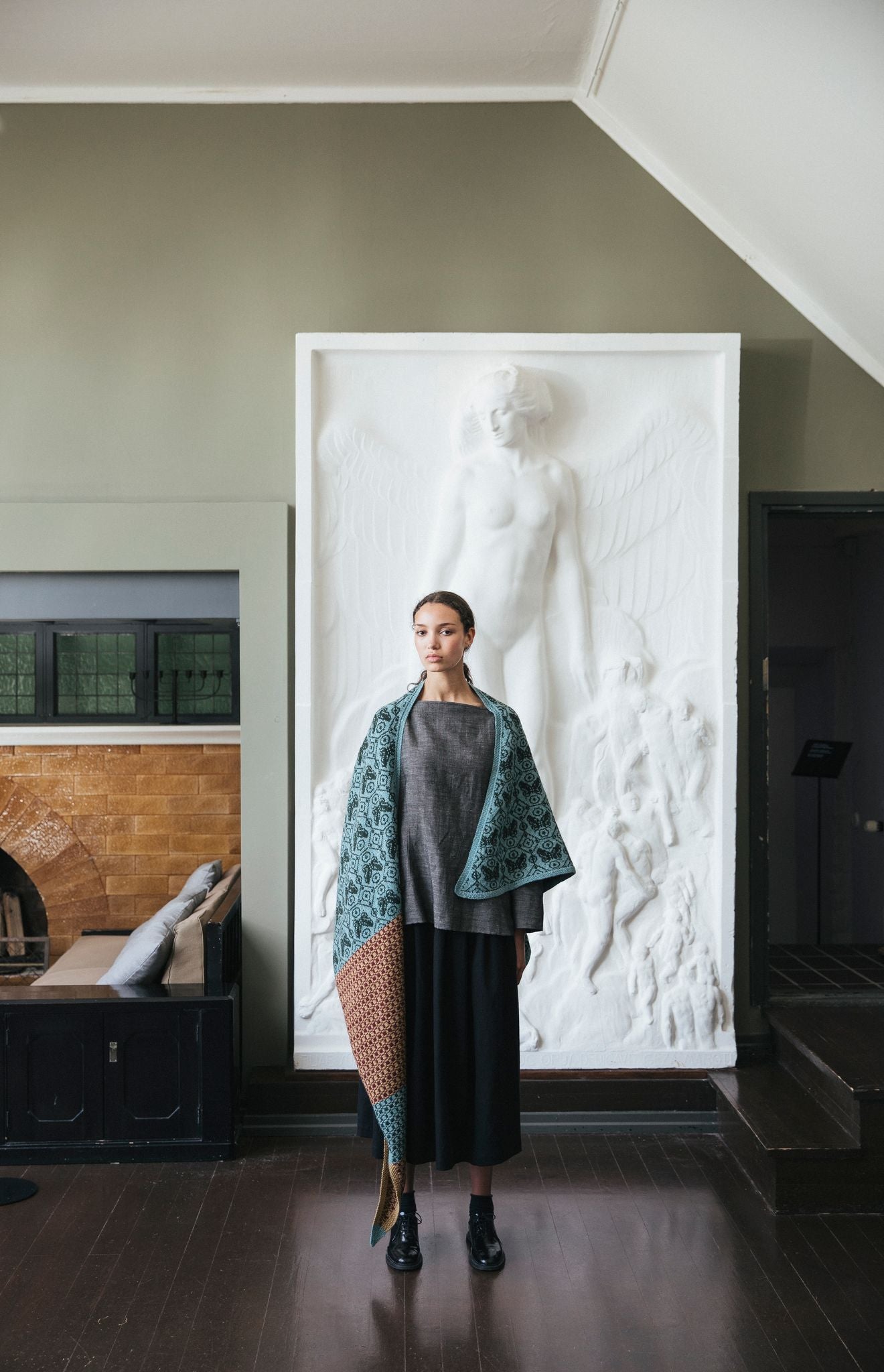 The Knitted Fabric: Colorwork Projects for You and Your Home by Dee Hardwicke