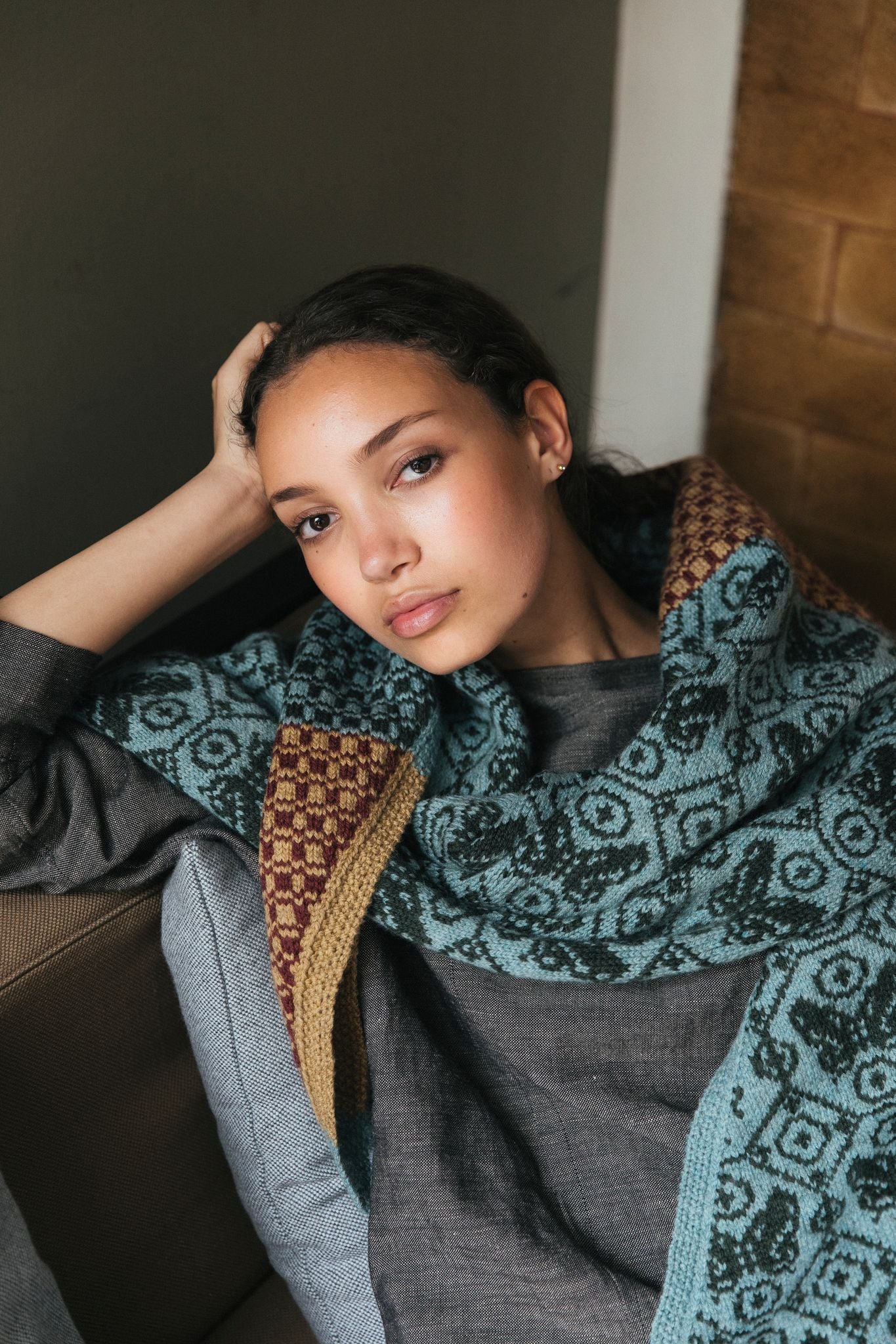 The Knitted Fabric: Colorwork Projects for You and Your Home by Dee Hardwicke