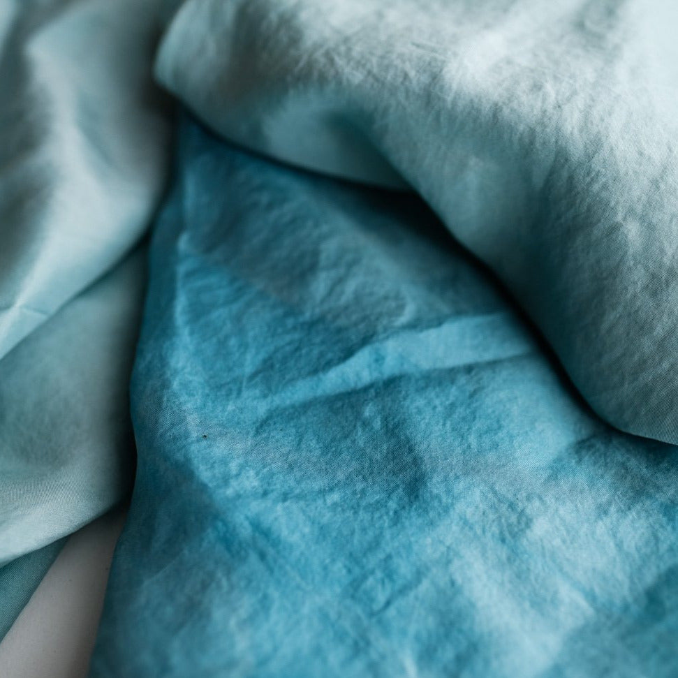 Dyeing with Freshly Harvested Indigo Leaves - Saturday, August 3rd, 2024