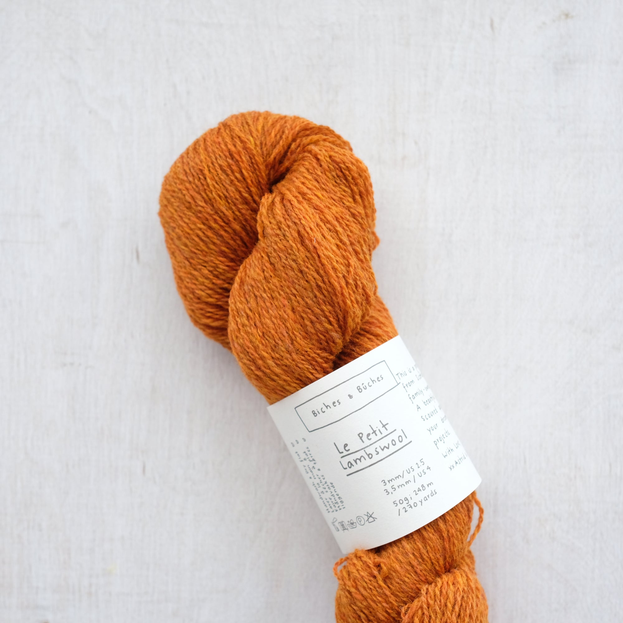 Label: Soft Orange Brown