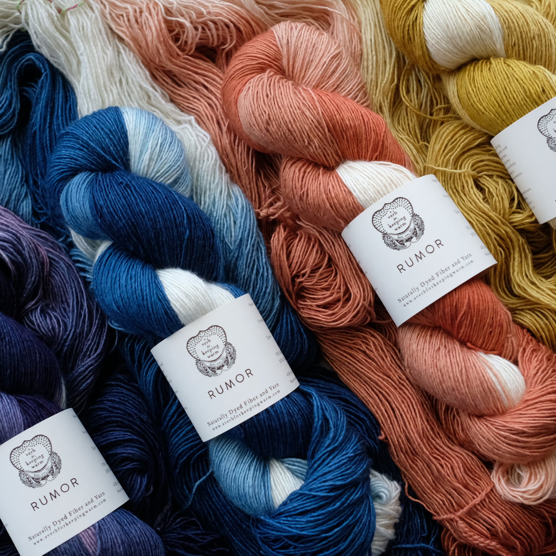 AVFKW x Joji Locatelli - Fringed Denim Cowl Palette