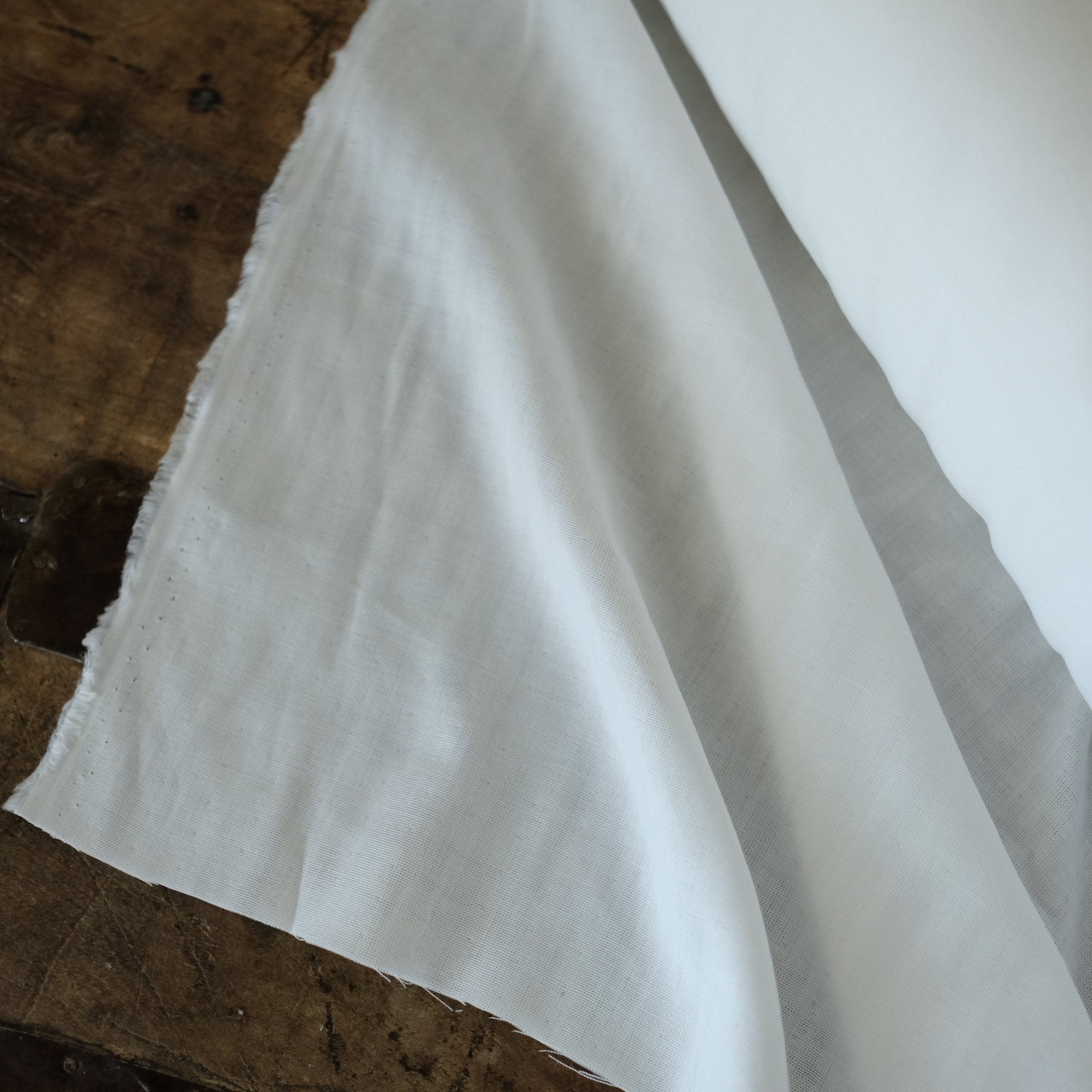 Double Gauze - 100% organic cotton - white