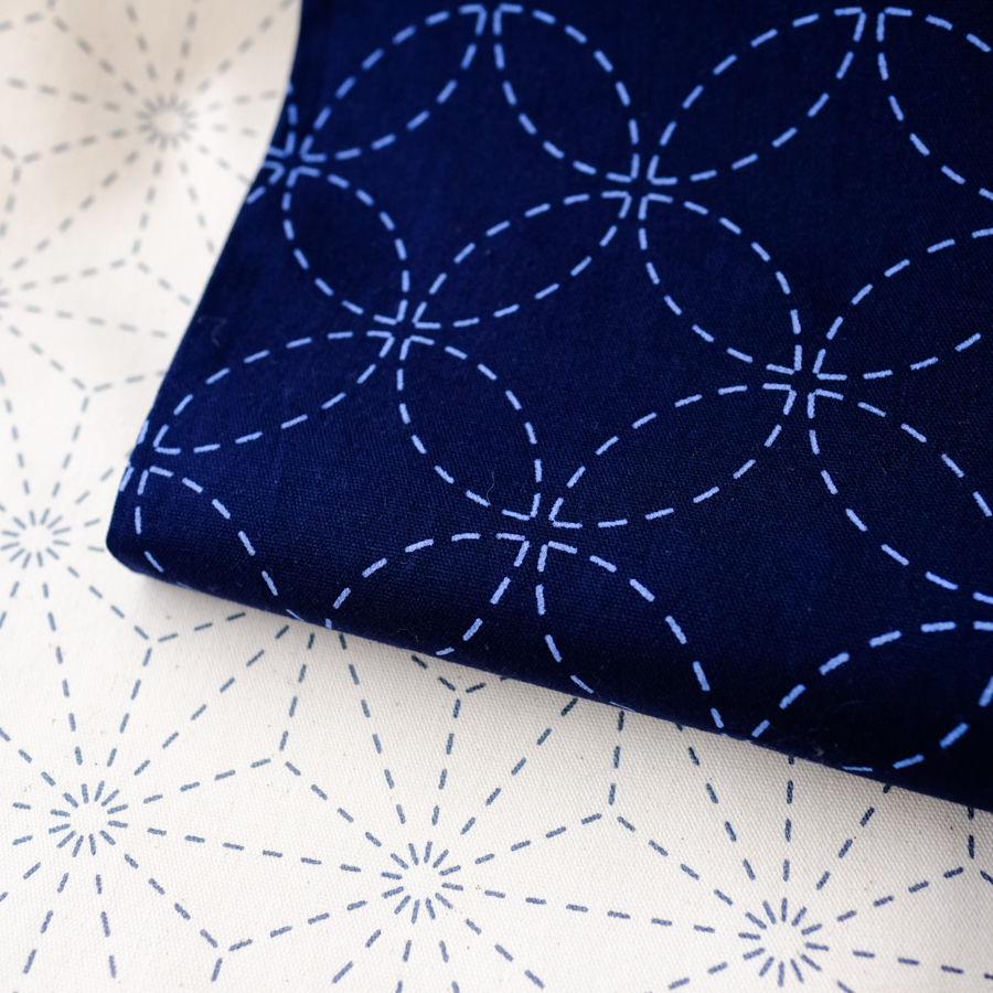 Sashiko Cotton Fabric