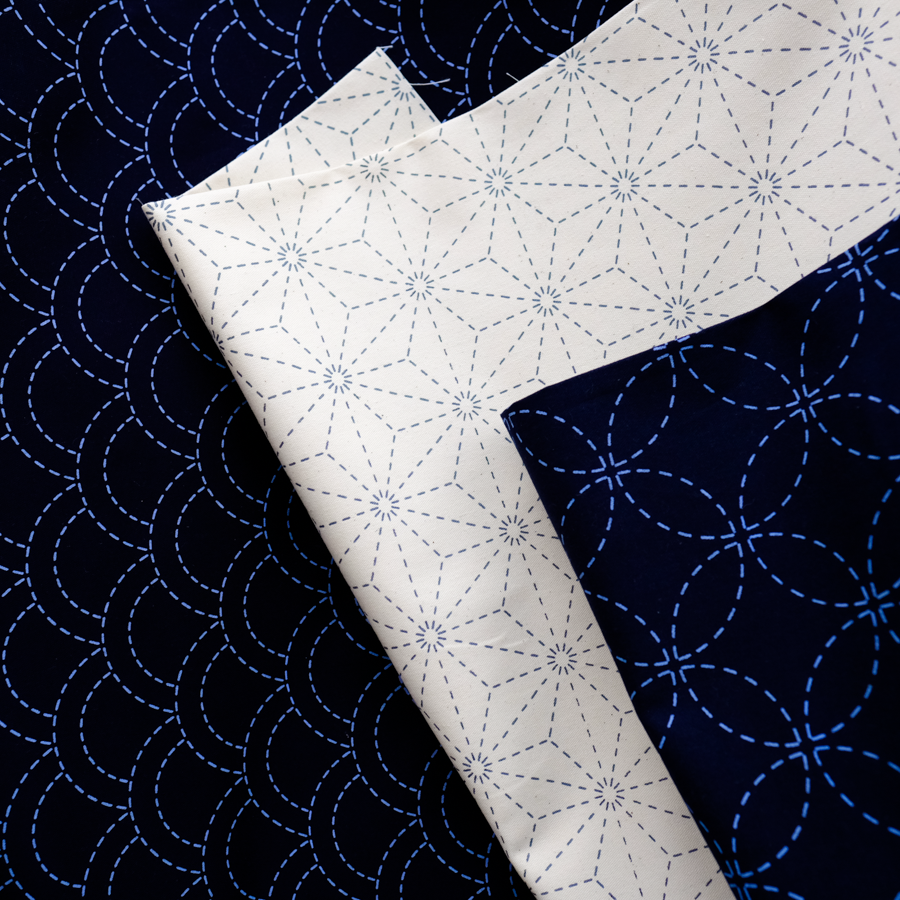 Sashiko Cotton Fabric