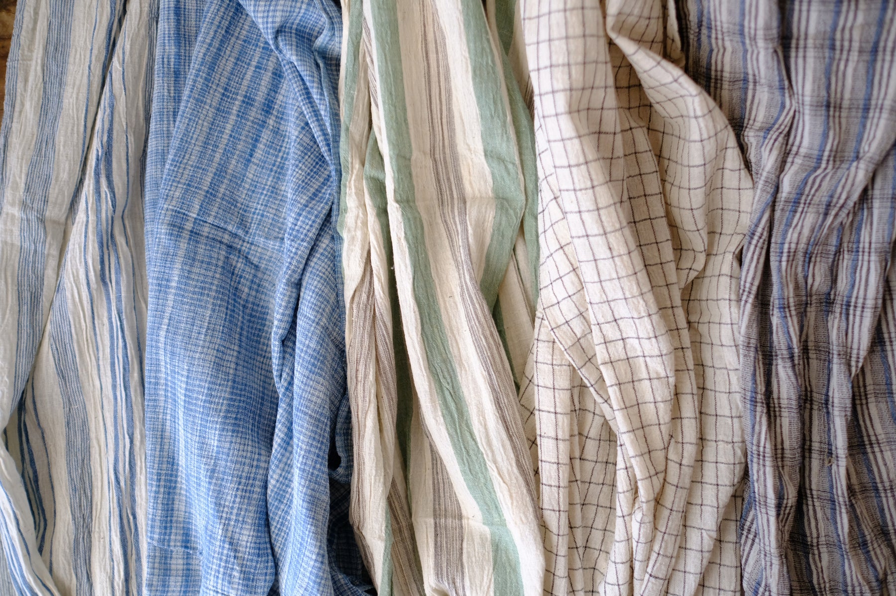 Naturally Dyed Hand-woven Cloth - 100% organic cotton