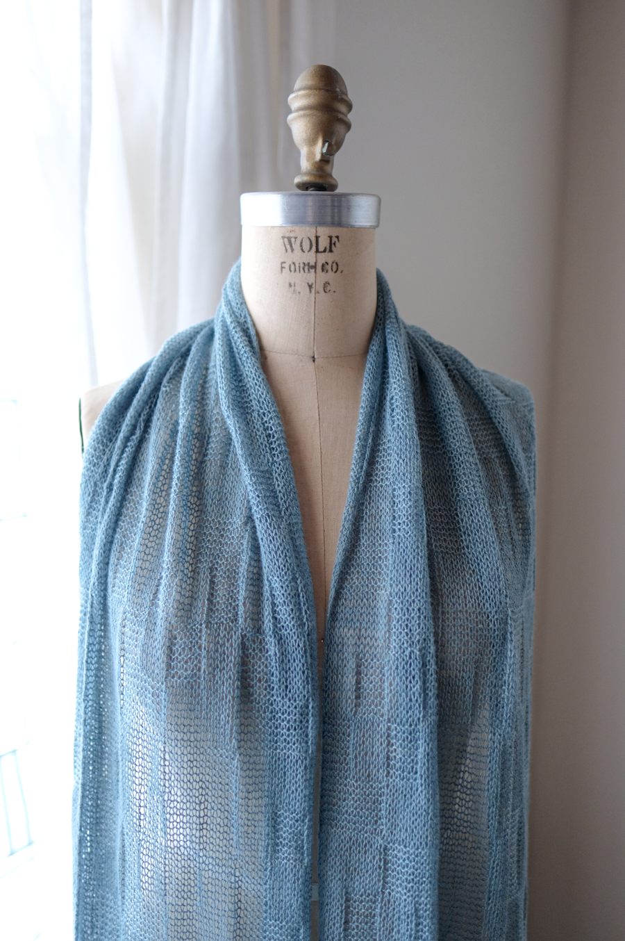 AVFKW x Cecelia Campochiaro - Elisabetta Damask Shawl Bundle - DYE-TO-ORDER