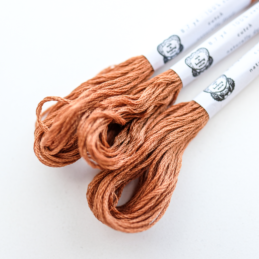 Naturally Dyed Embroidery Floss - DYE-TO-ORDER