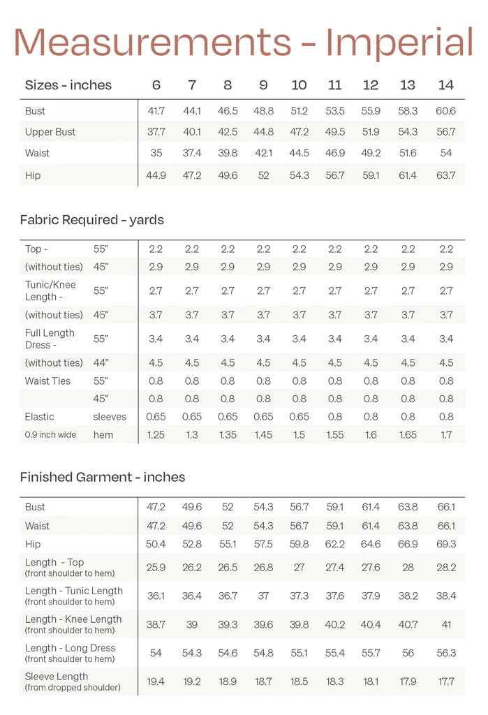 Array Top / Dress - Size 6-14