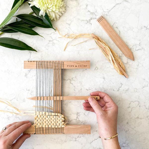 AVFKW x Flax & Twine Hand Loom Kit