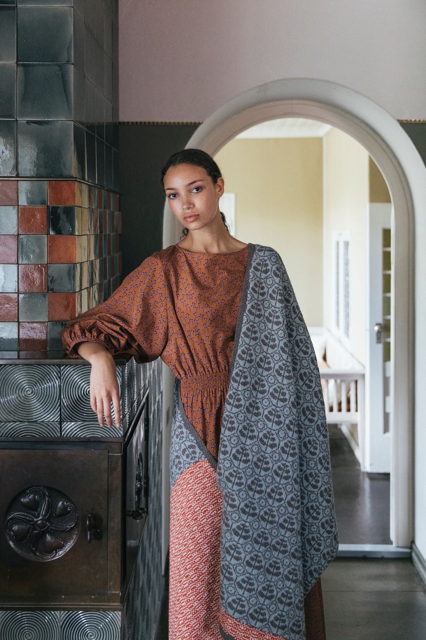 The Knitted Fabric: Colorwork Projects for You and Your Home by Dee Hardwicke