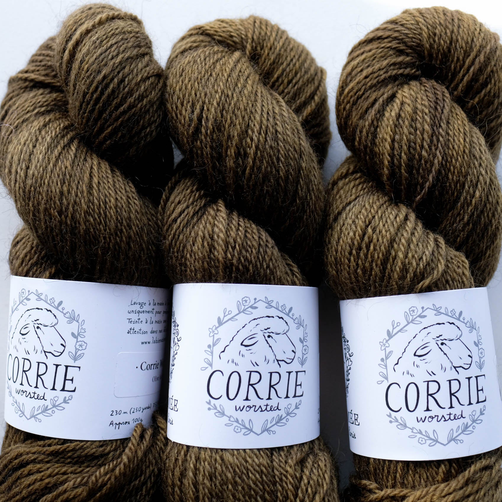 Corrie Worsted / Wensley Worsted / Corrie Confetti / Confetti