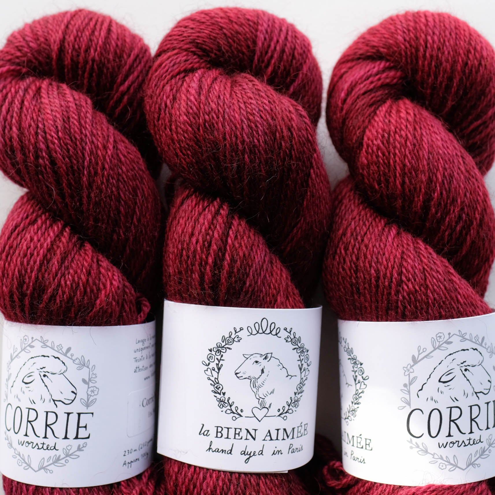 Corrie Worsted / Wensley Worsted / Corrie Confetti / Confetti