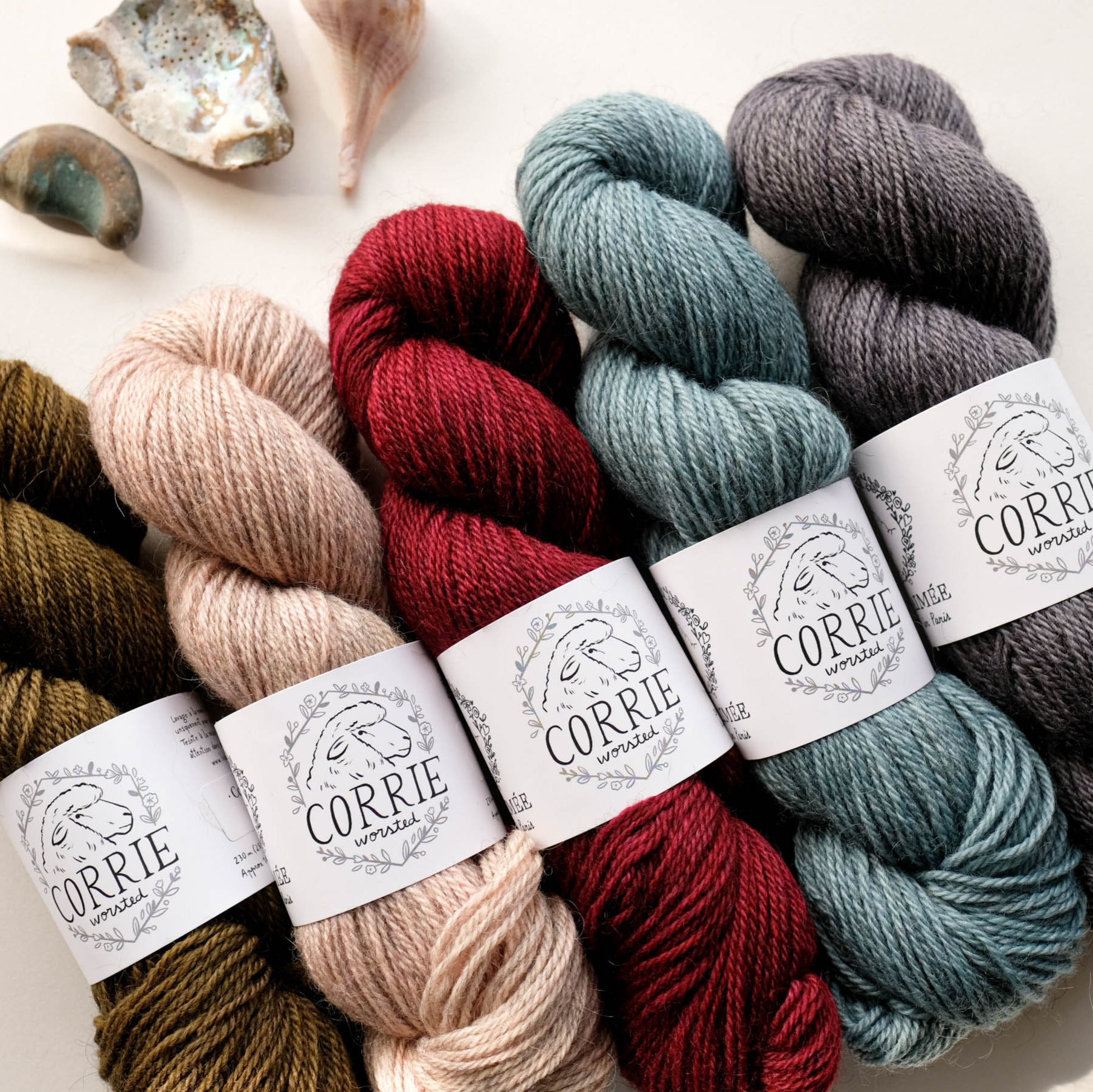 Corrie Worsted / Wensley Worsted / Corrie Confetti / Confetti