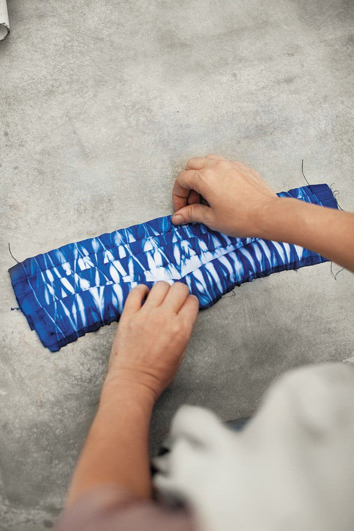 Indigo + Pleated Patterns - Saturday, October 22
