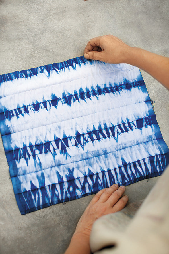 Indigo + Pleated Patterns - Saturday, October 22