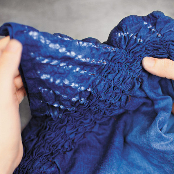 Indigo + Shibori: Bound Resist + Stitch Resist - Saturday, July 27, 2024