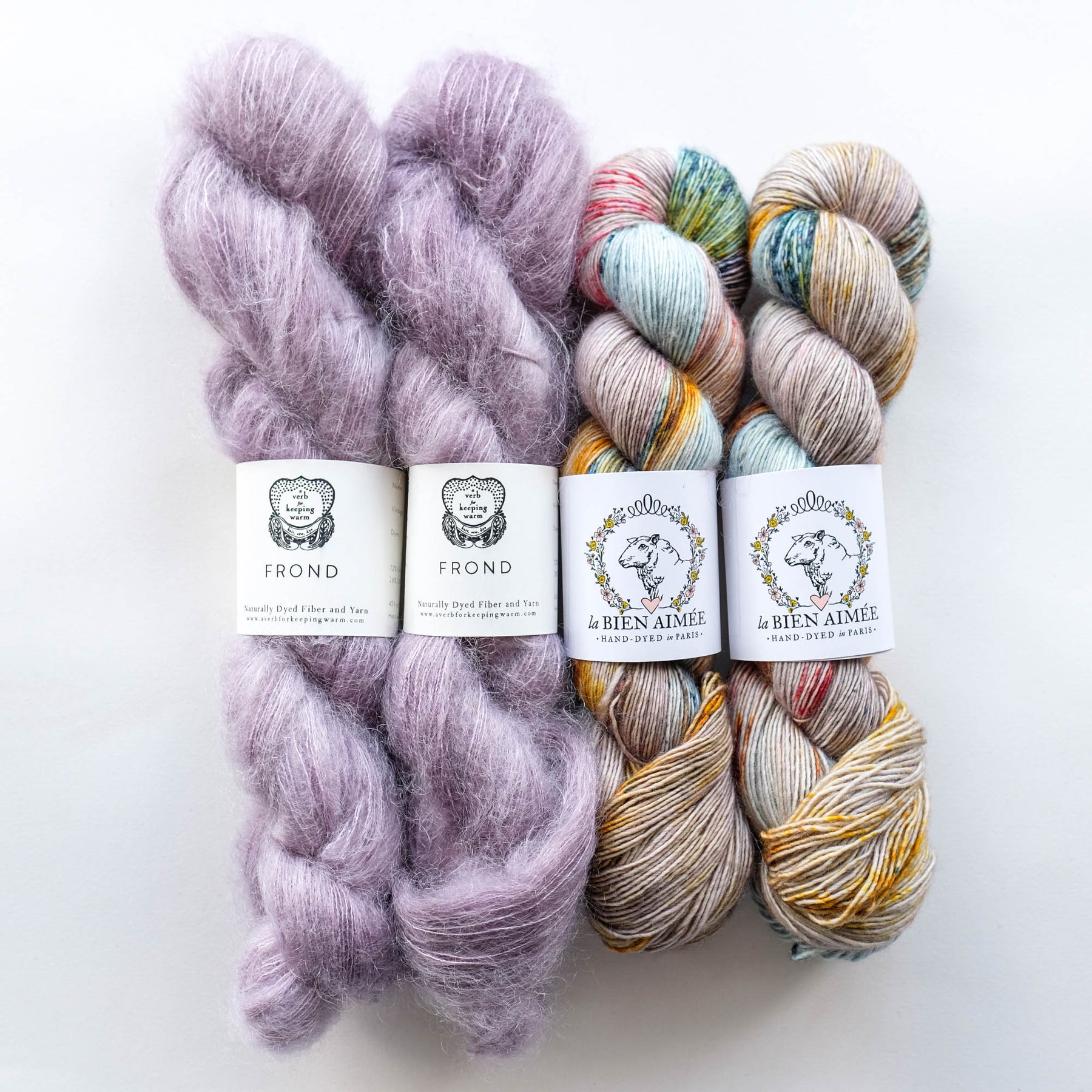 AVFKW x La Bien Aimée x Nadia Crétin-Léchenne - Wind of Change Shawl Bundle