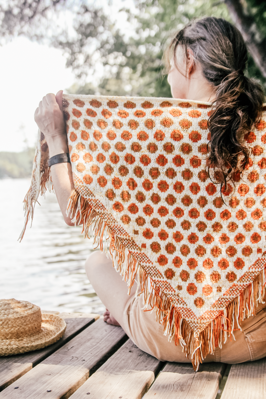 AVFKW x Mary Jane Mucklestone - Peach Pit Shawl Bundle