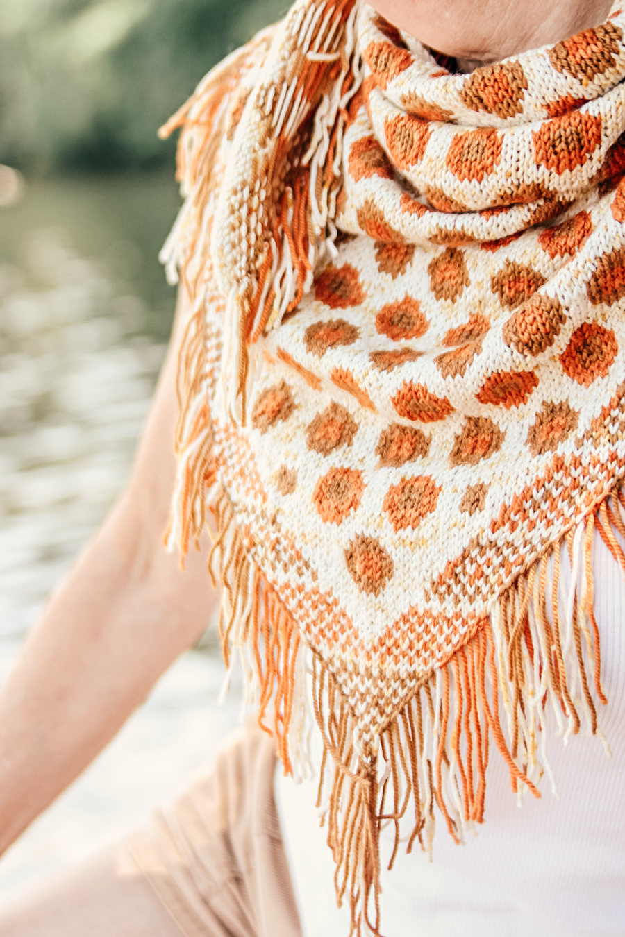 AVFKW x Mary Jane Mucklestone - Peach Pit Shawl Bundle