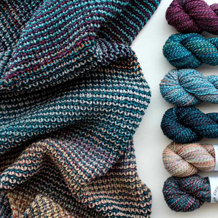 Spincycle x Andrea Mowry - Inclinations Shawl Bundle