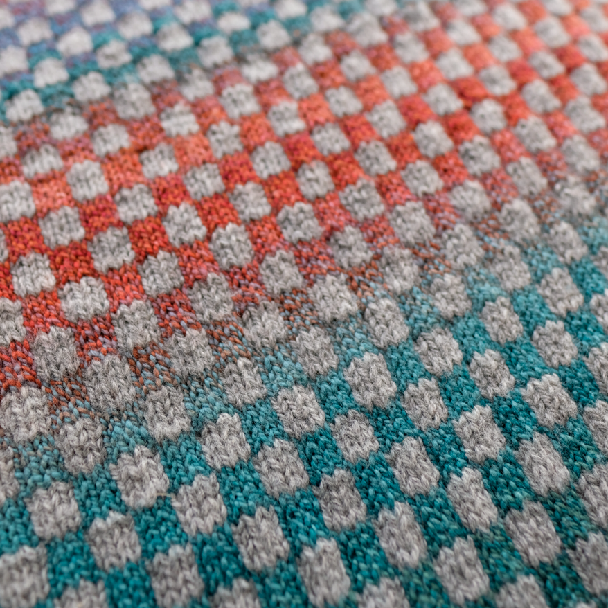 AVFKW x Spincycle Yarn x Maxim Cyr Squaropolis Shawl Bundle