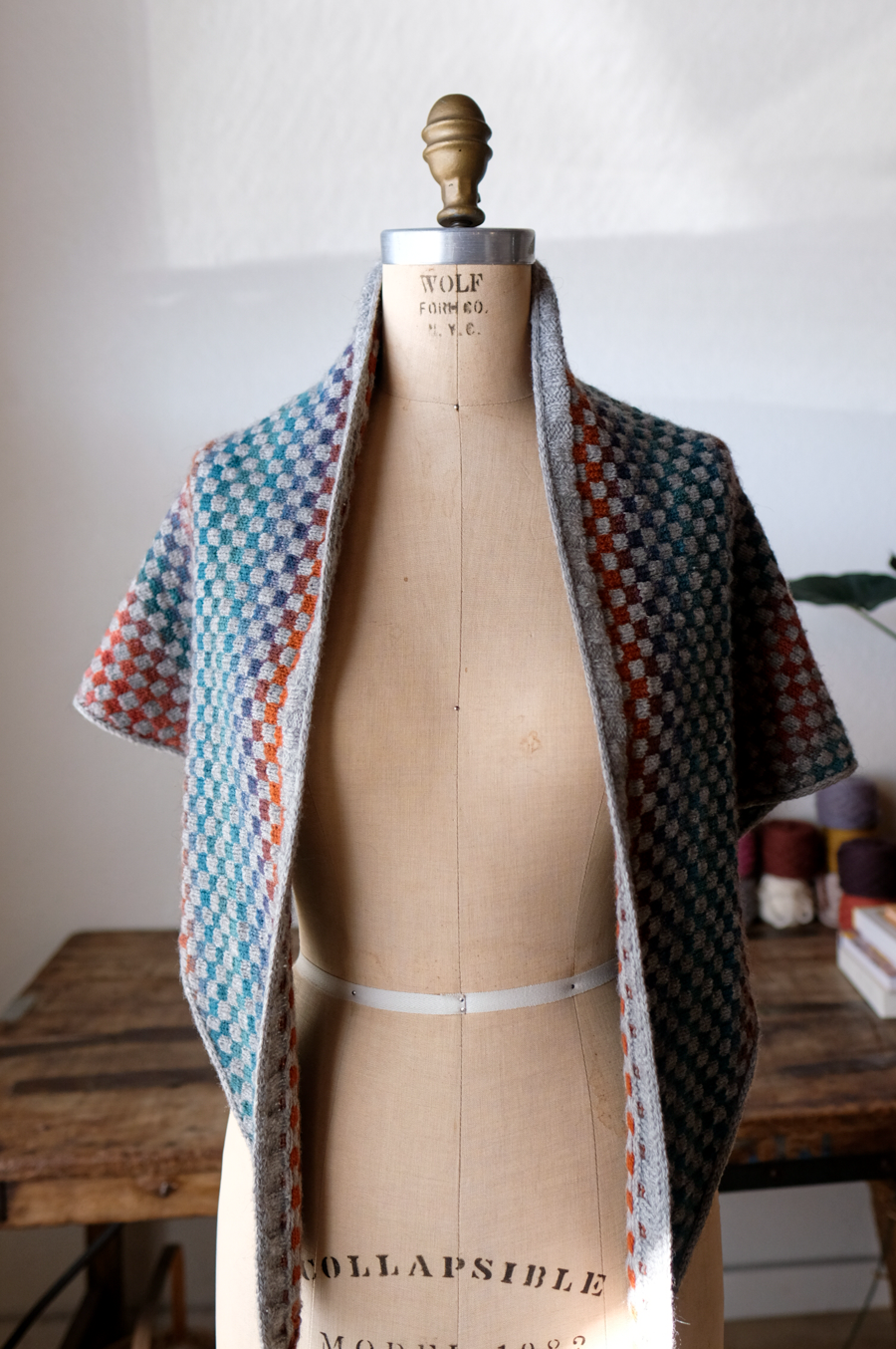 AVFKW x Spincycle Yarn x Maxim Cyr Squaropolis Shawl Bundle