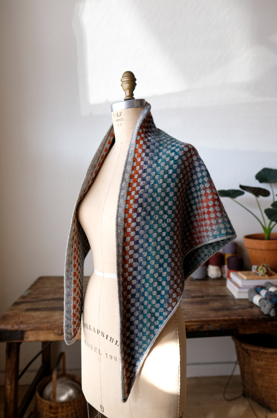 AVFKW x Spincycle Yarn x Maxim Cyr Squaropolis Shawl Bundle