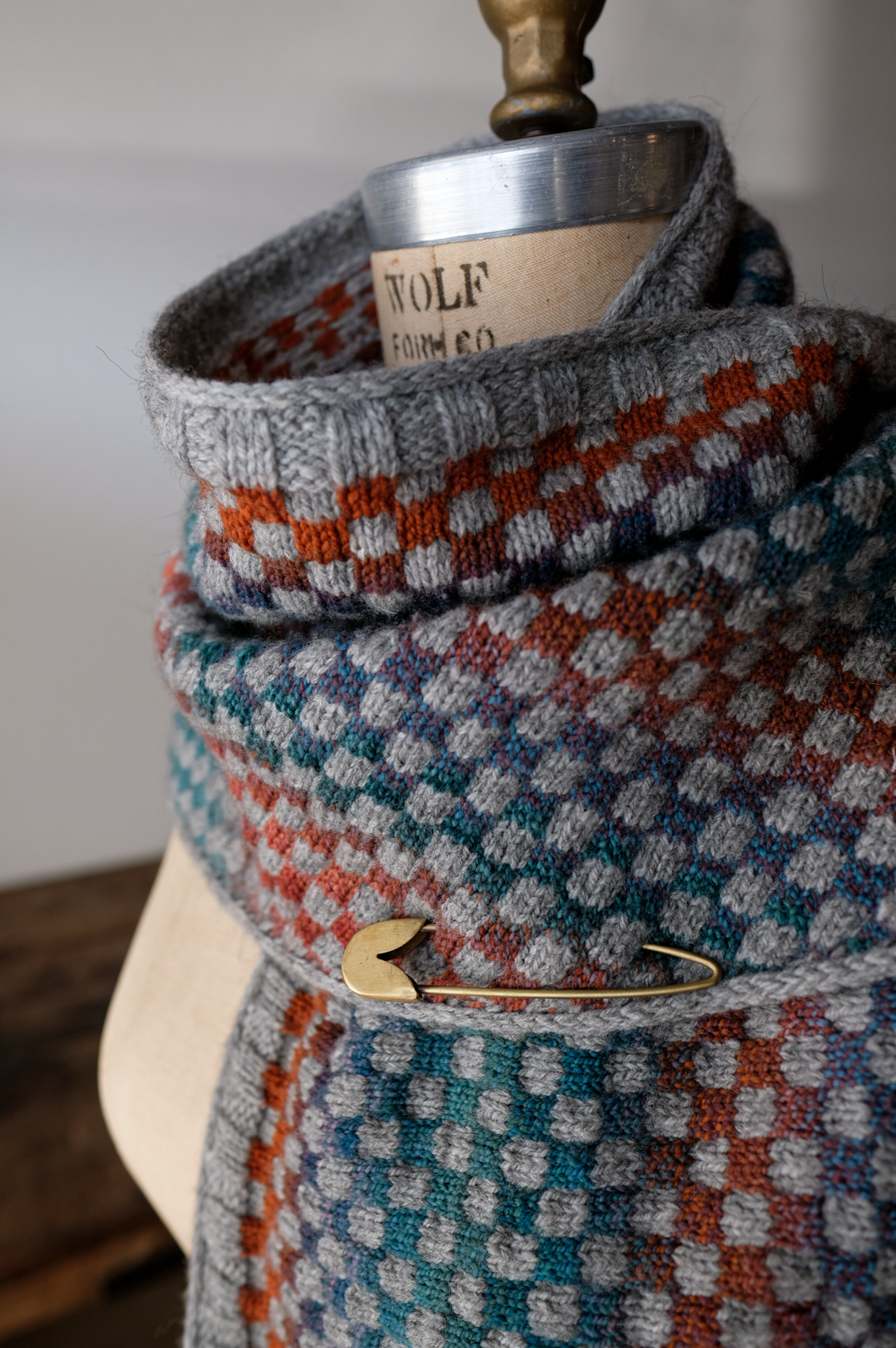 AVFKW x Spincycle Yarn x Maxim Cyr Squaropolis Shawl Bundle