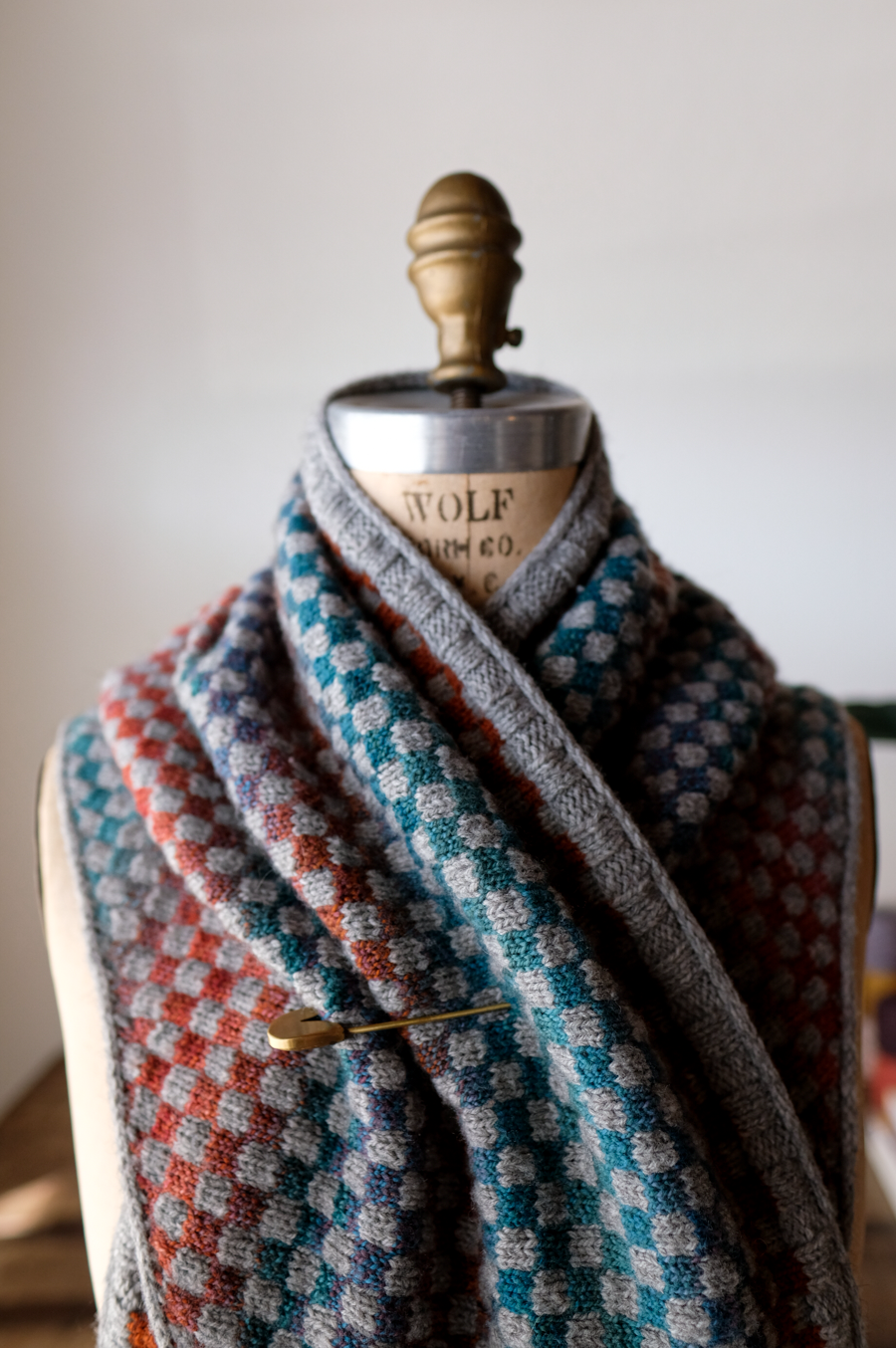 AVFKW x Spincycle Yarn x Maxim Cyr Squaropolis Shawl Bundle