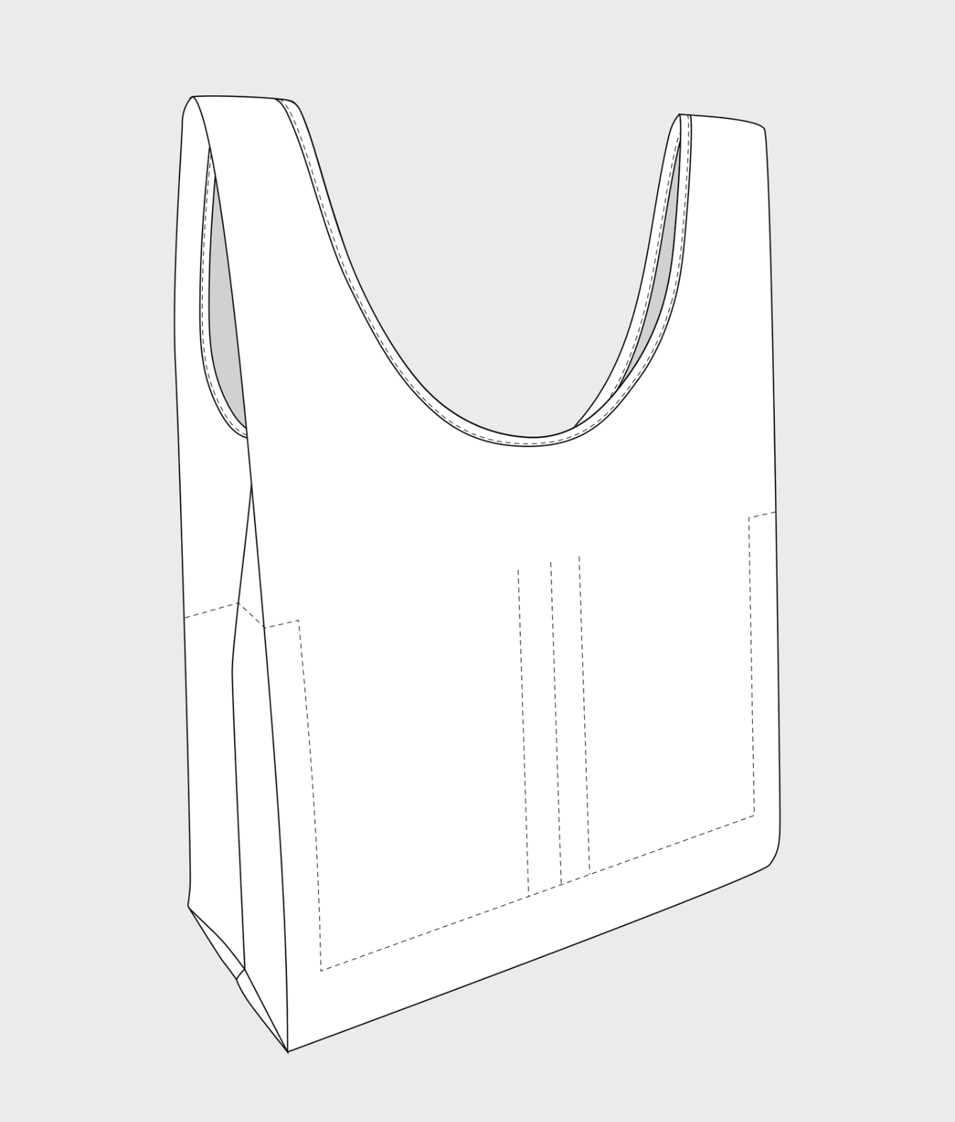Grainline Studio x Fringe Association - Stowe Bag Pattern
