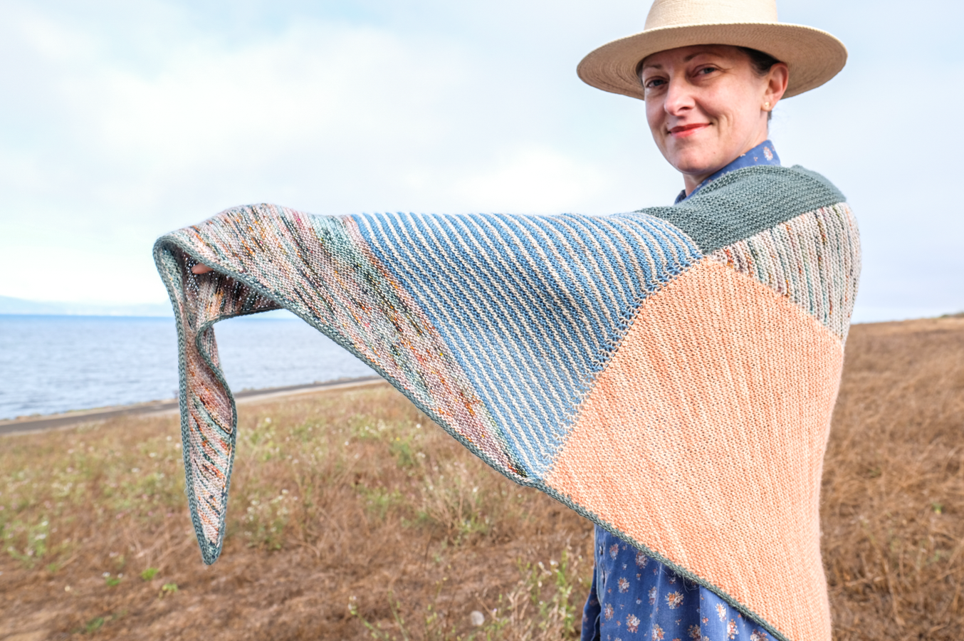 AVFKW x La Bien Aimée x Stephen West - Vertices Unite Shawl Bundle