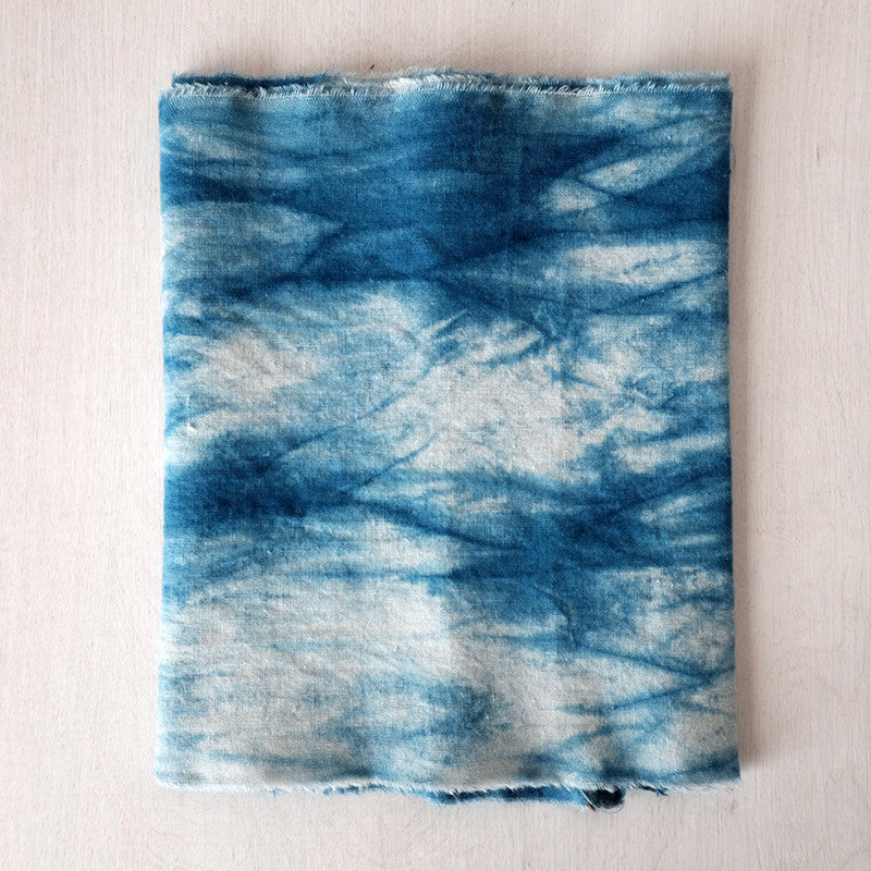 Label: Fabric #5 Waves on Natural