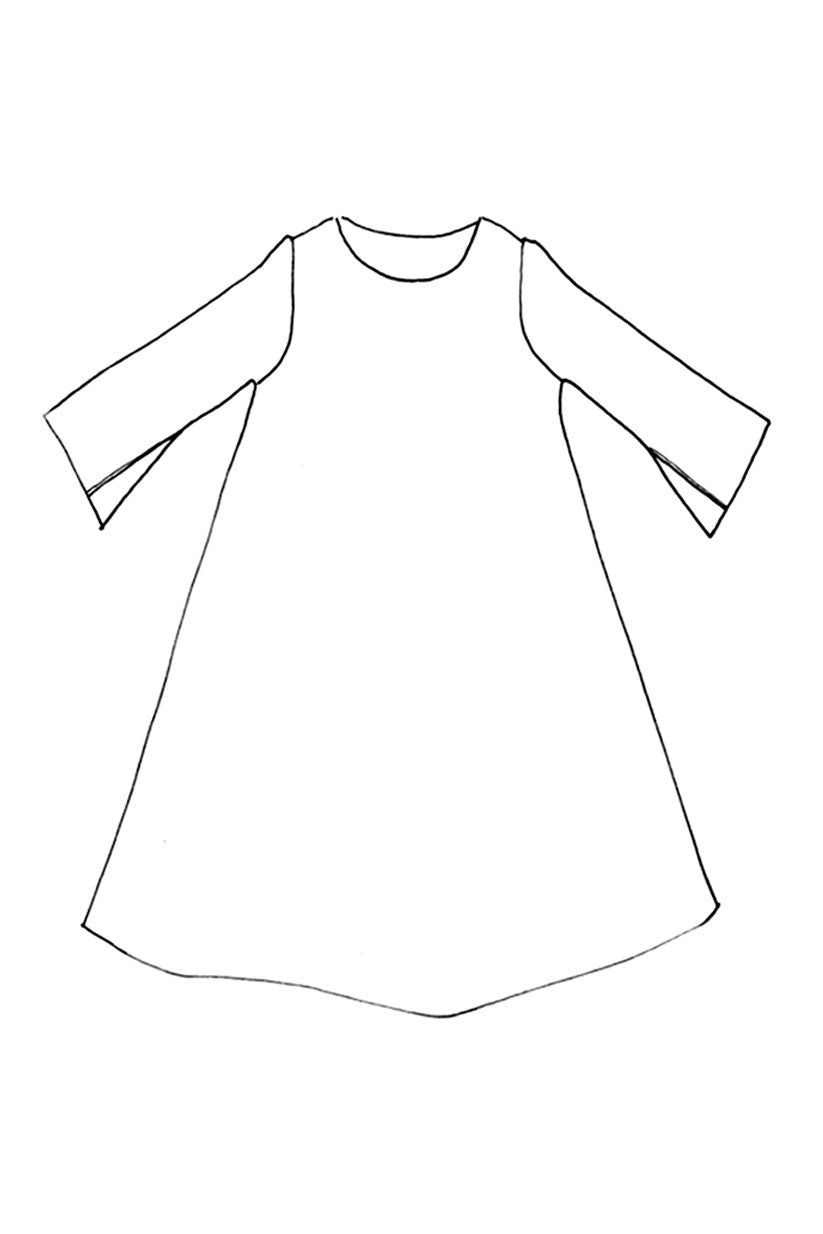 The Trapeze Dress Pattern - UK Size 8-18