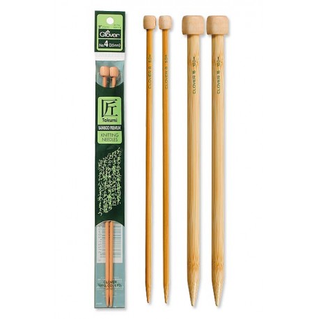 Clover Bamboo Double Point Knitting Needles 7 - 5/pkg; US Size 7