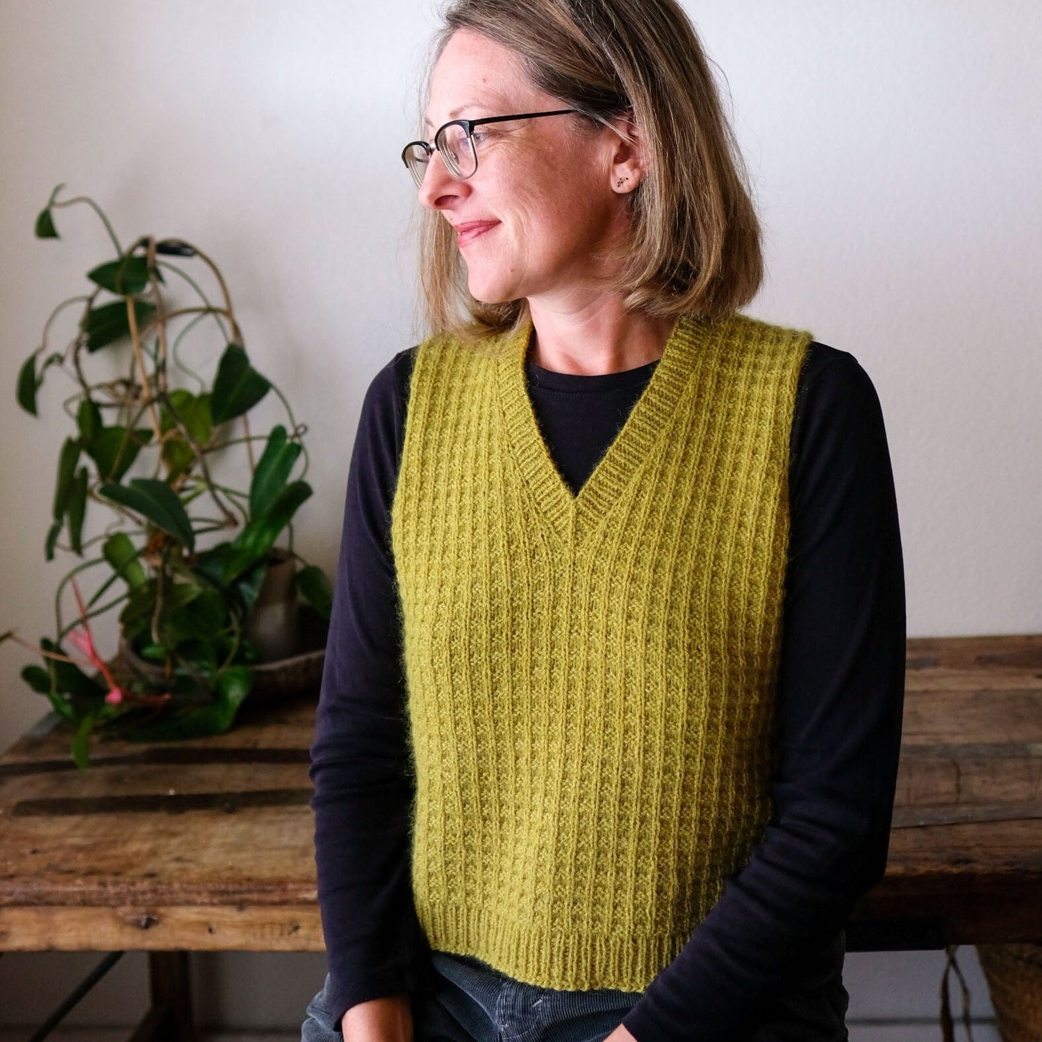 Portia by Cocoknits // knit in Nibble and Frond