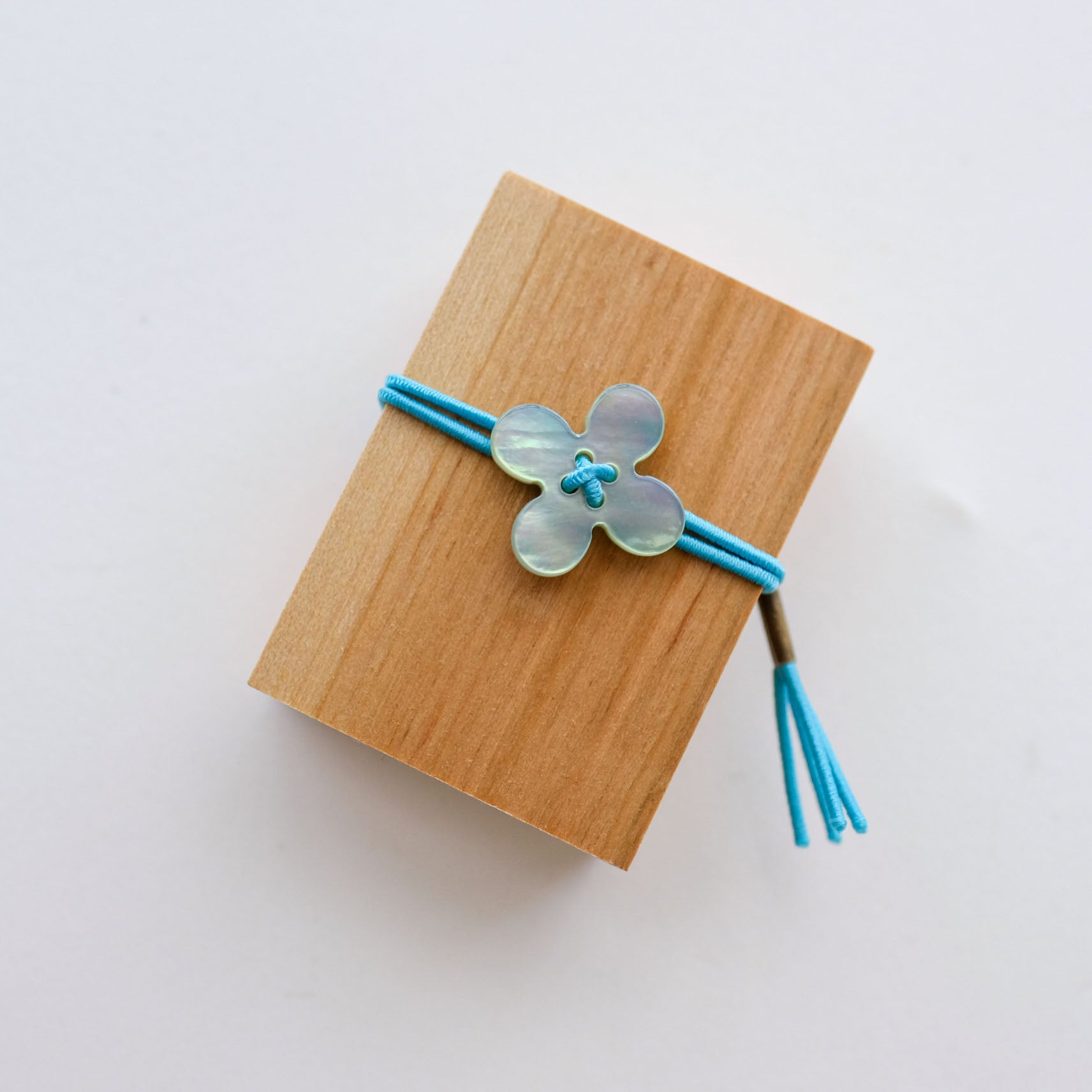 Glass Sewing Pins in a Cherry-wood Box