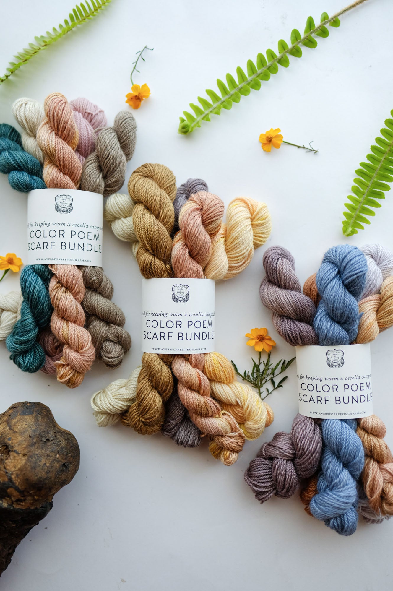 AVFKW x Cecelia Campochiaro - Color Poem Scarf Bundle - Dyed-to-Order